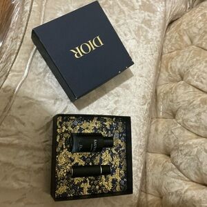 Dior Luxury Fragrance Set in Black and Gold